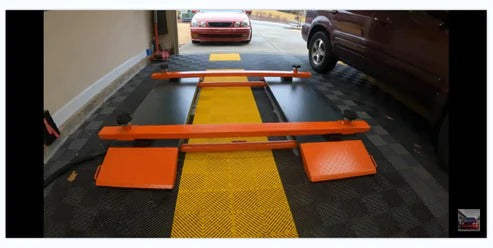 KT-X85 Electric Mid Rise Scissor Lift 8,000 lbs Capacity