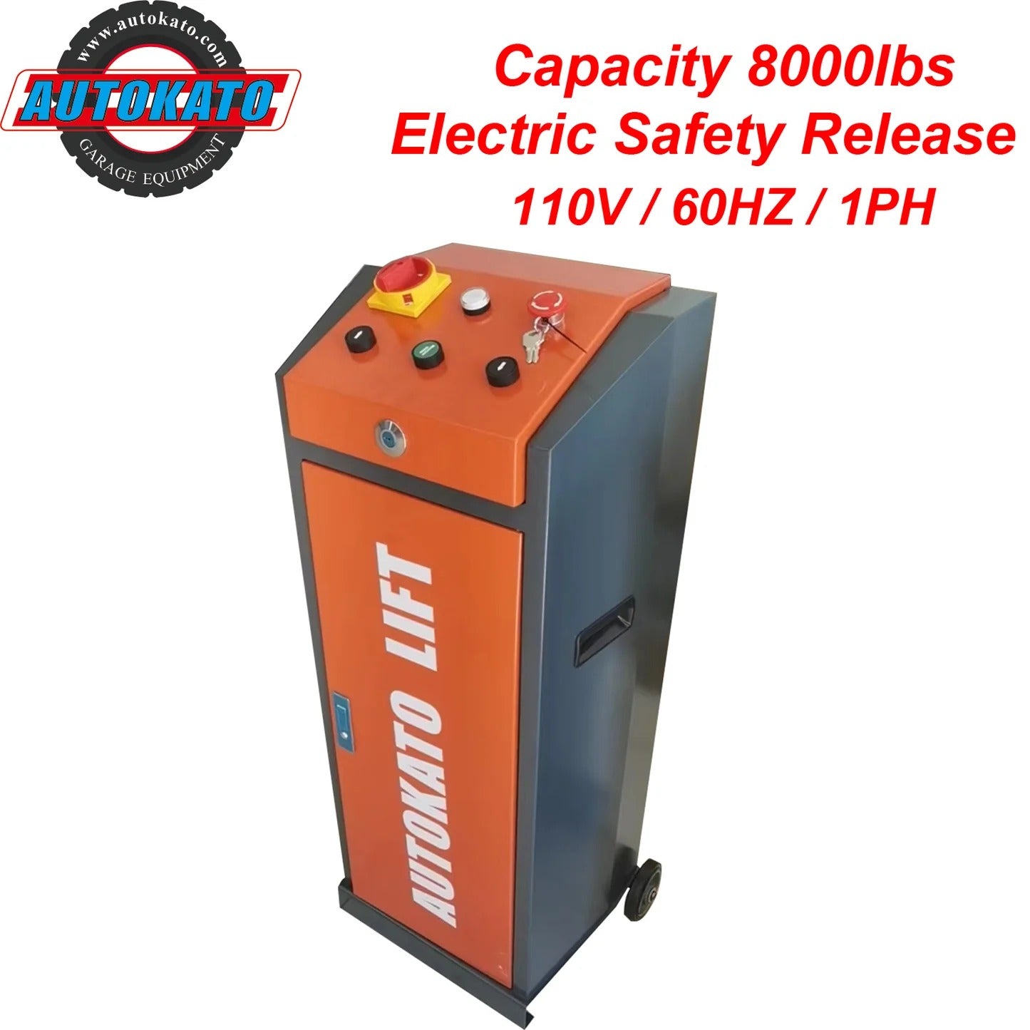 KT-X85 Electric Mid Rise Scissor Lift 8,000 lbs Capacity